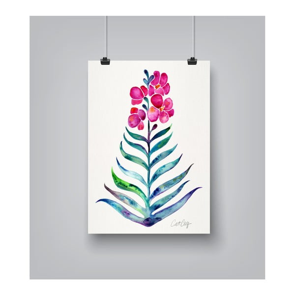 Blooming Orchid by Cat Coquillette 30 x 42 cm-es plakát