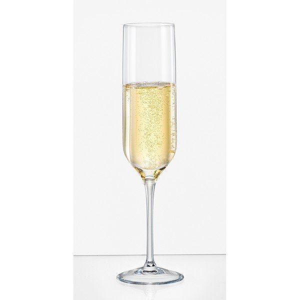 Uma 6 db-os pezsgőspohár szett, 200 ml - Crystalex-image-1