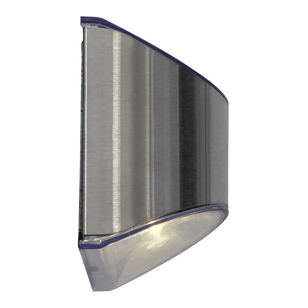 Wally 2 db napelemes rozsdamentes fali LED lámpa, magasság 8 cm - Star Trading-image-2