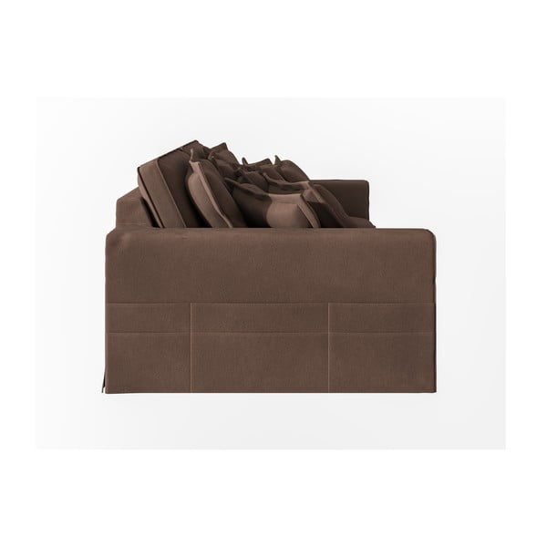 Sötétbarna kanapé 236 cm Nora – Ropez-image-4