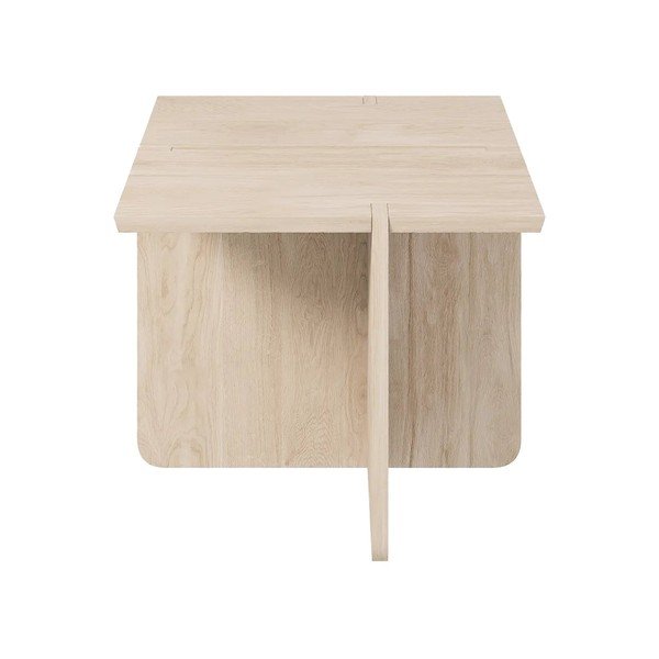 Tölgyfa tárolóasztal 45x45 cm Engawa – Blomus