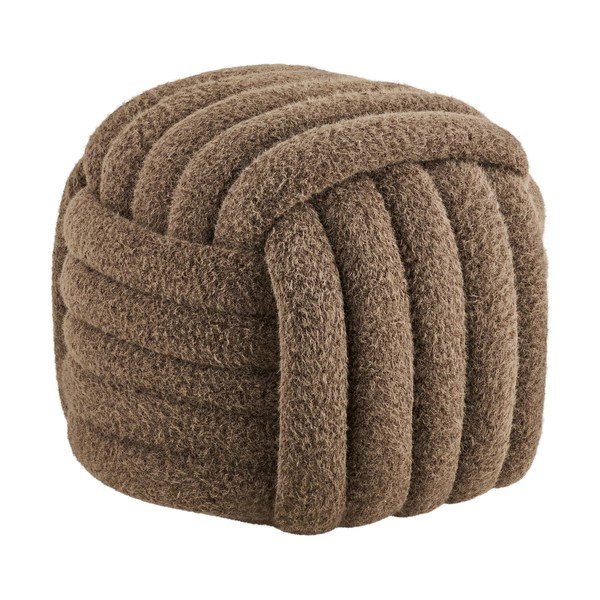 Barna puff Napier – House Nordic