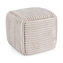 Világosszürke puff Cube – Bizzotto