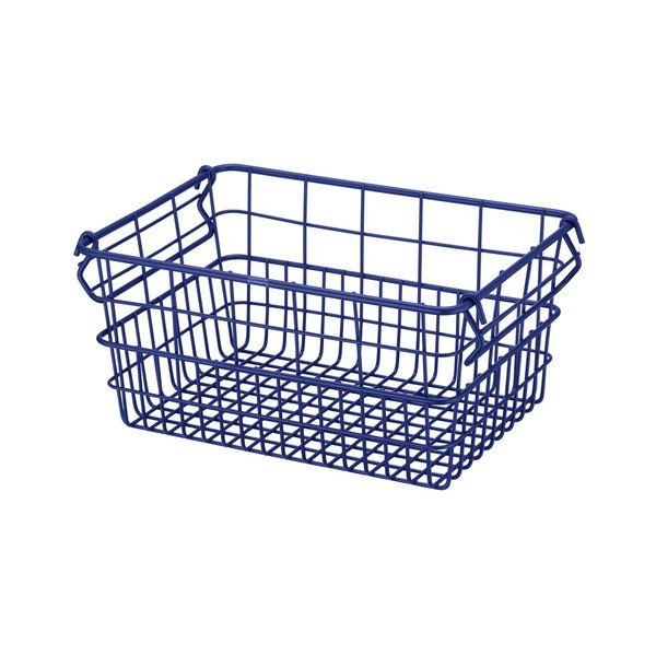 Fémhuzalos fém tárolókosár 29x21x14 cm Kago S – Blomus-image-2