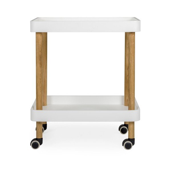 Wagon Oak fehér zsúrkocsi - Tenzo-image-3