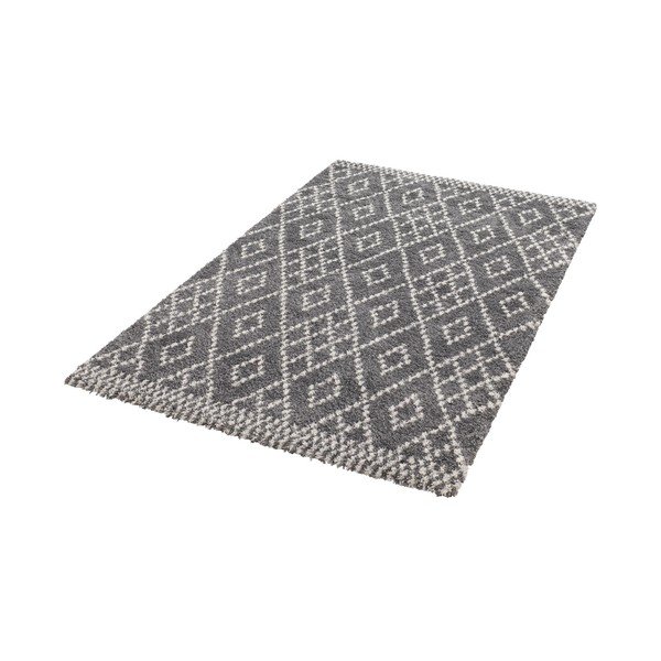 Ornament sötétszürke szőnyeg, 120 x 170 cm - Mint Rugs-image-1