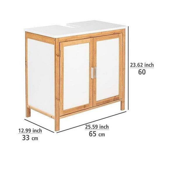 Finja bambusz fürdőszobai szekrény - Wenko-image-4