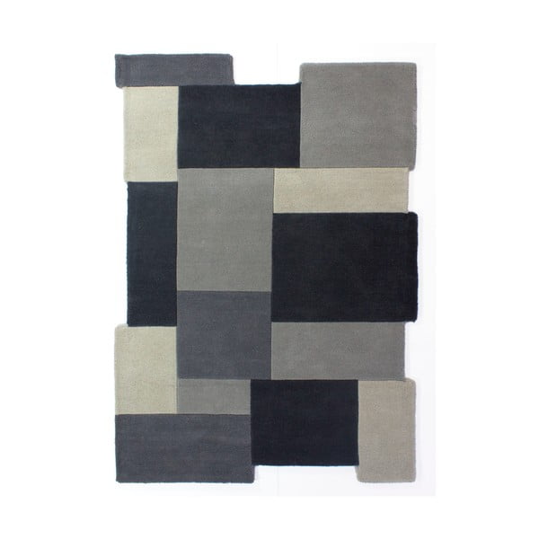 Illusion Collage Odette gyapjú szőnyeg, 150 x 240 cm - Flair Rugs