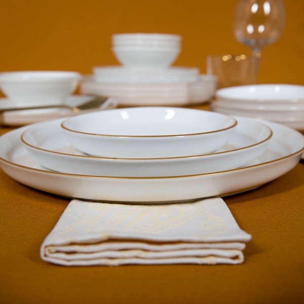 Basic 16 db-os porcelán étkészlet - Güral Porselen-image-1