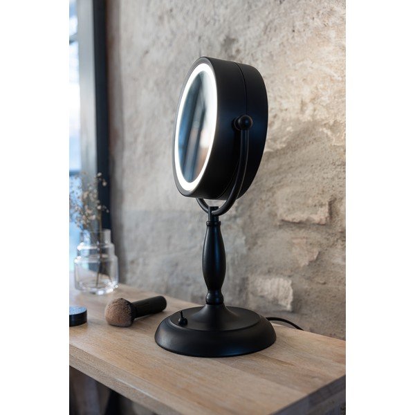 Matt fekete asztali lámpa üveg búrával (magasság 36 cm) Face – Markslöjd-image-2
