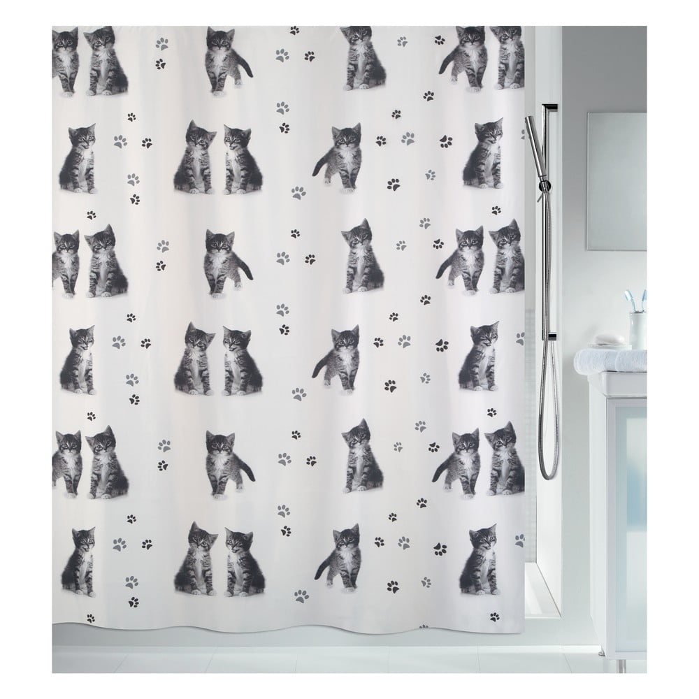 Zuhanyfüggöny 180x200 cm Kitty  Spirella