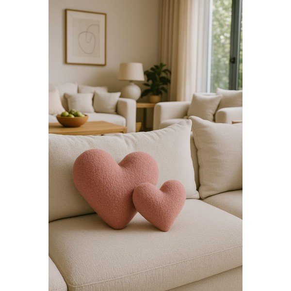 Díszpárna 38x33 cm Teddy Kalp – Mioli Decor-image-2