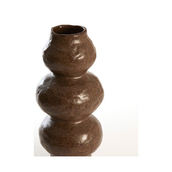 Barna kerámia váza (magasság 33,5 cm) Rogano – Light & Living-image-2