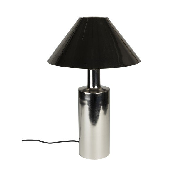 Ezüstszínű fém asztali lámpa fém búrával (magasság 53 cm) Wonders – Zuiver