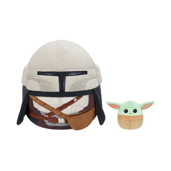 Plüssjáték Mandalorian & Grogu – SQUISHMALLOWS