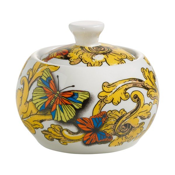Rococo tejkiöntő és cukortartó szett - Maxwell & Williams-image-1