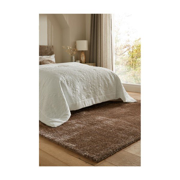 Barna szőnyeg újrahasznosított szálakból 120x170 cm Velvet – Flair Rugs-image-2