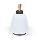 Fehér műanyag LED dimmelhető asztali lámpa (magasság 24 cm) Udiya – Kave Home