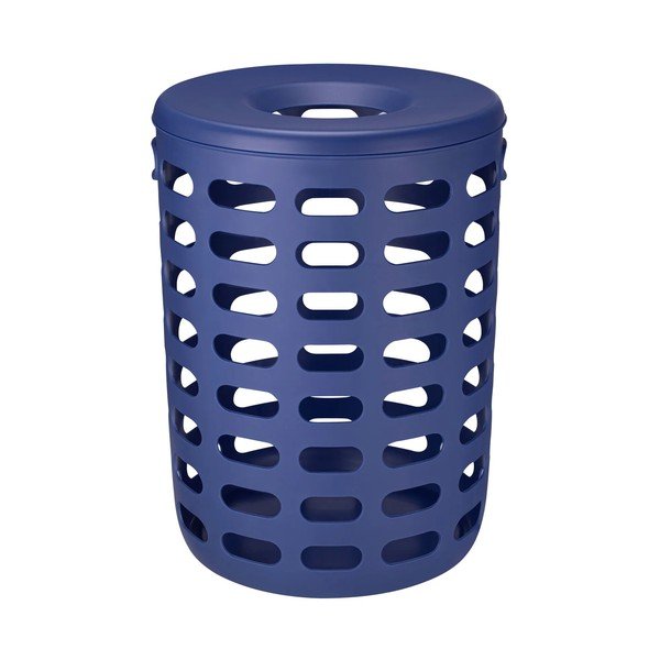 Kék műanyag szennyeskosár Korie – Blomus