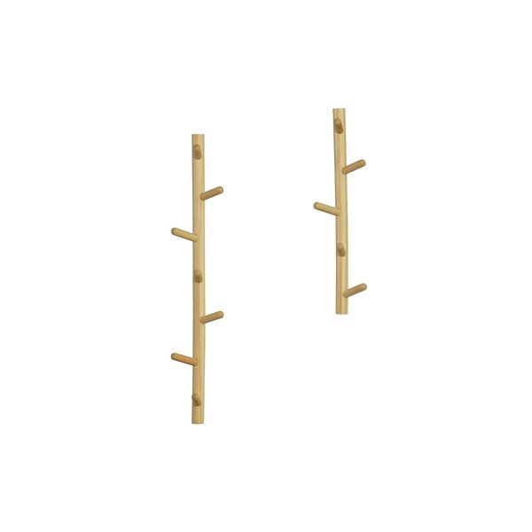 Natúr színű borovi fenyő fali fogas Marrit – WOOOD-image-4