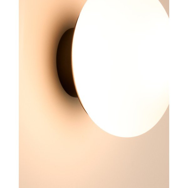 Fehér-fekete fali lámpa ø 15 cm Bamila – Kave Home-image-3