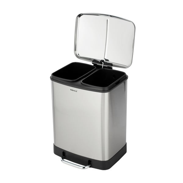 Rozsdamentes acél szelektív szemetes 24 l Studio Duo – Wenko-image-3