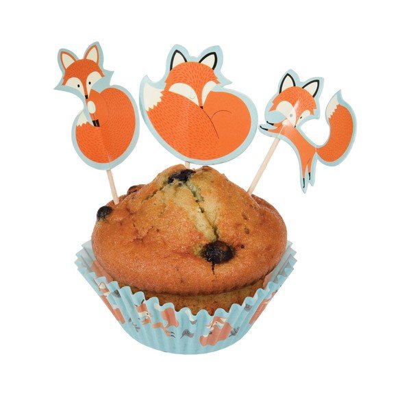 Rusty The Fox muffin díszítő szett - Rex London-image-2