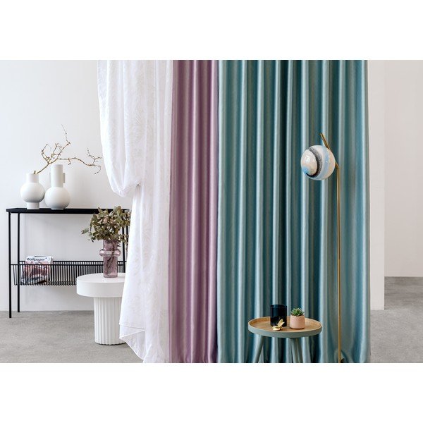 Lila függöny akasztókhoz 140x260 cm Canyon – Mendola Fabrics-image-2