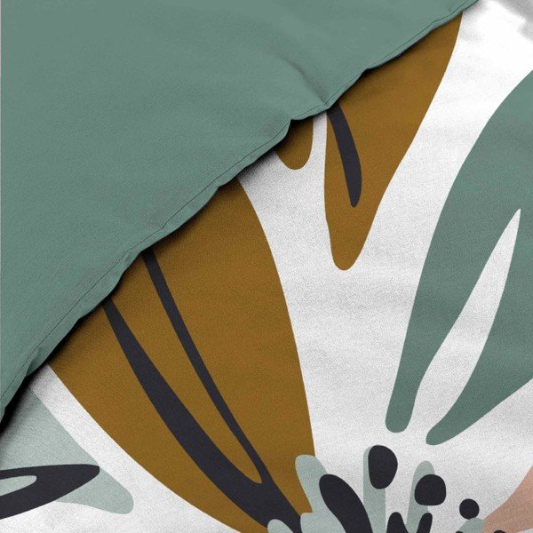 Fehér kétszemélyes-hosszabbított pamut ágyneműhuzat 240x220 cm Octavia – douceur d'intérieur-image-3