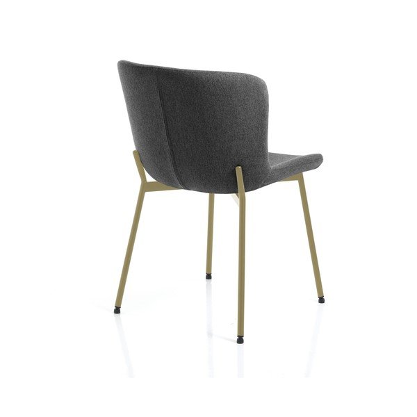 Sötétszürke étkezőszék szett 2 db-os Snug – Tomasucci-image-3