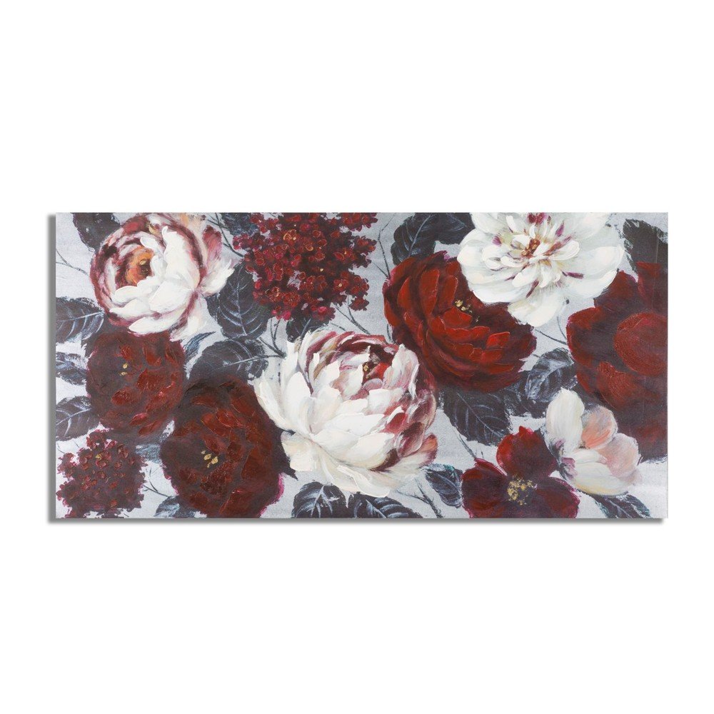 Kézzel festett kép 120x60 cm Flower Mauro Ferretti