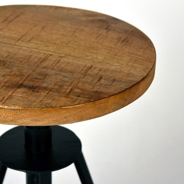 Solid mangófa bárszék - LABEL51-image-4