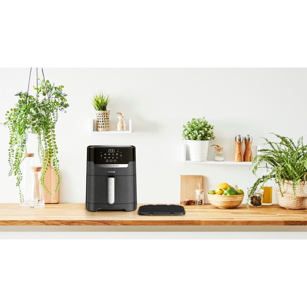 Fekete forrólevegős fritőz Easy Fry & Grill – Tefal-image-1