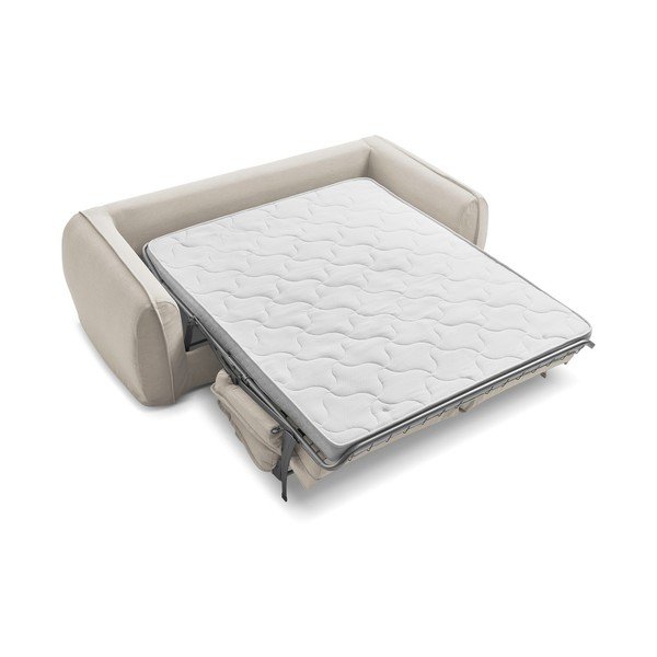 Bézs kanapé mindennapos alvásra-kinyitható 216 cm Archimede – Bobochic Paris-image-4