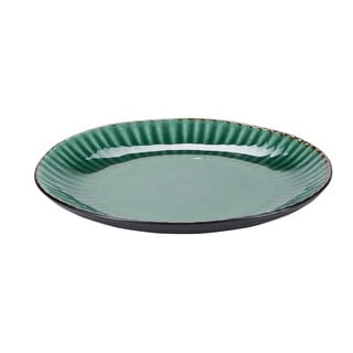 Birch zöld agyagkerámia tányér, ø 21,5 cm - Bahne & CO