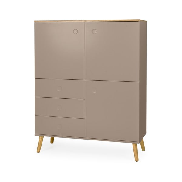 Dot barna komód, 109 x 137 cm - Tenzo-image-2