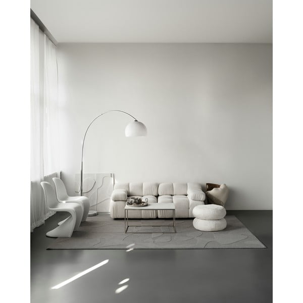 Szürke gyapjú szőnyeg 200x300 cm Morphic Botanica – Agnella-image-2