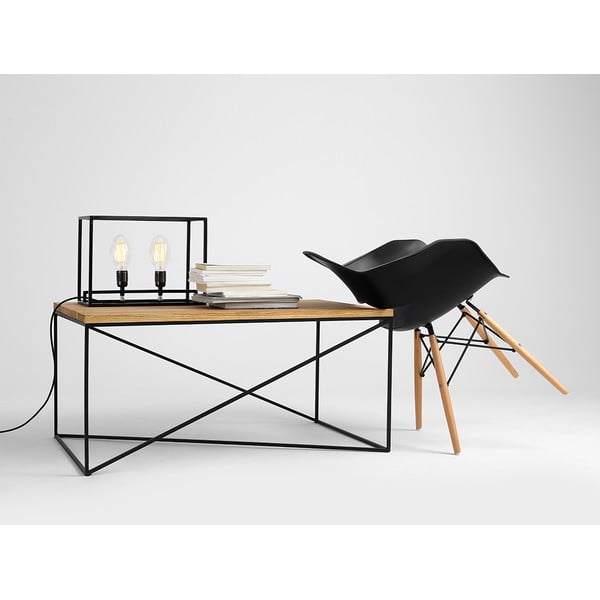 Memo dohányzóasztal tölgyfa dekorral, 100 x 60 cm - Costum Form-image-4