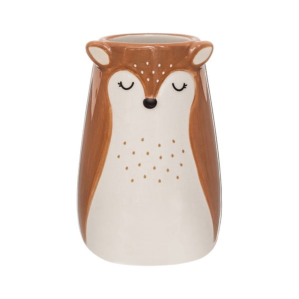 Barna dolomit váza (magasság 10 cm) Deer – Sass & Belle