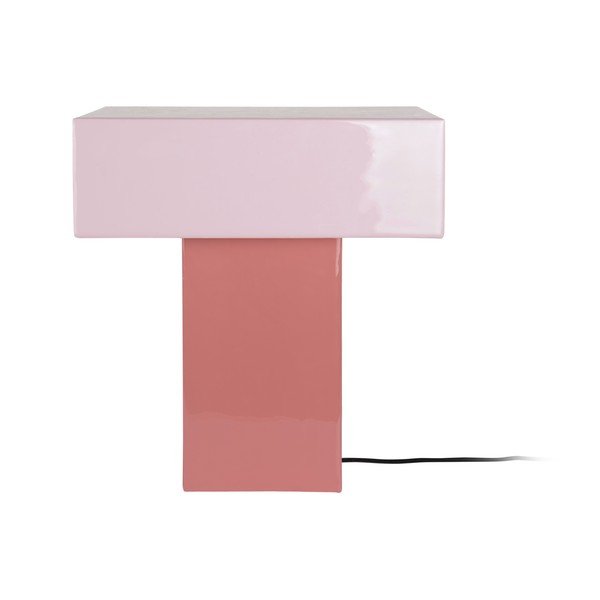 Rózsaszín asztali lámpa (magasság 35 cm) Grato Recto – Leitmotiv