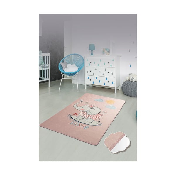 Elephant csúszásgátlós gyerekszőnyeg, 100 x 160 cm Conceptum Hypnose-image-2