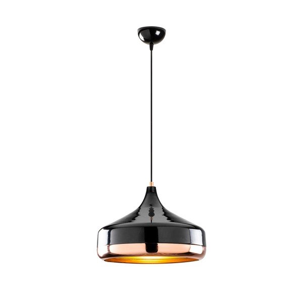 Yildo fekete-rézszínű függőlámpa, ø 36 cm - Opviq lights-image-2