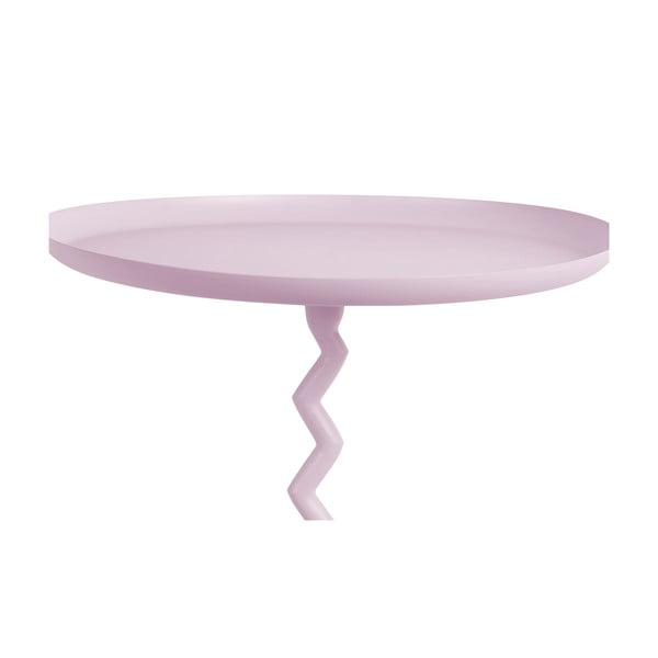 Fém kerek tárolóasztal ø 40 cm Zig Zag – Leitmotiv-image-1