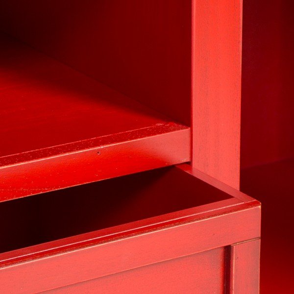 Credenza piros TV-álllvány - Evergreen House-image-1