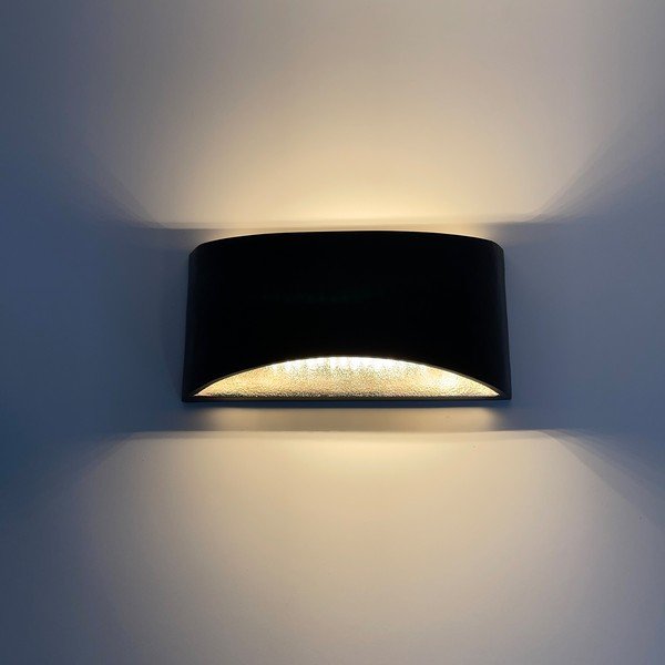 Fekete LED dimmelhető fali lámpa Arles – Fischer & Honsel-image-2