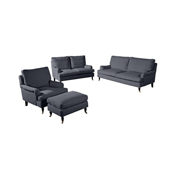 Passion antracitszürke fotel - Max Winzer-image-1