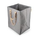 Szürke textil szennyeskosár 53 l Laundry Hub Tweed – Rolser