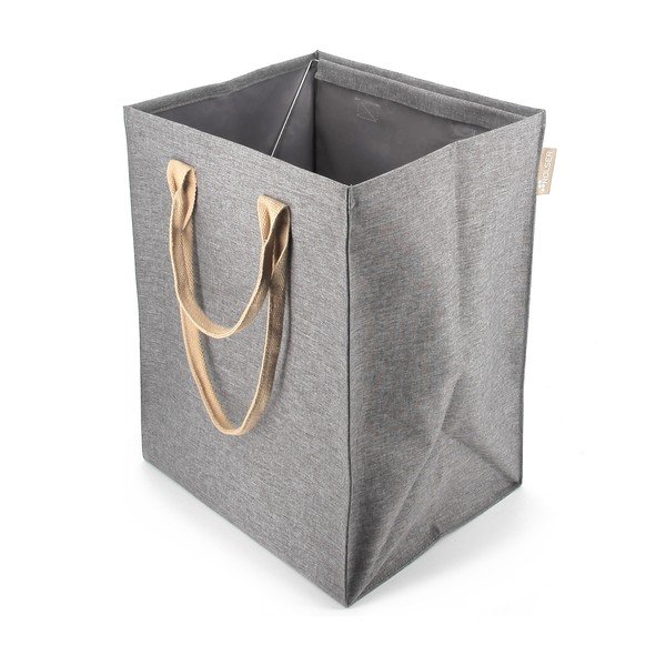 Szürke textil szennyeskosár 53 l Laundry Hub Tweed – Rolser