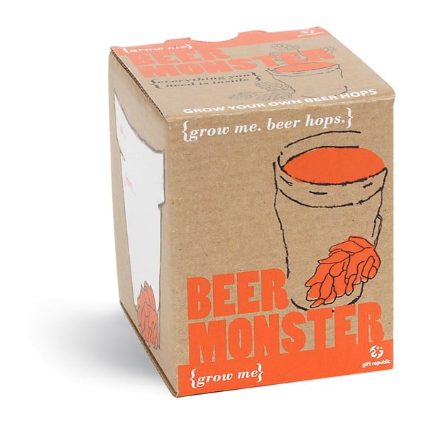 Beer Monster növénytermesztő készlet komló magokkal - Gift Republic