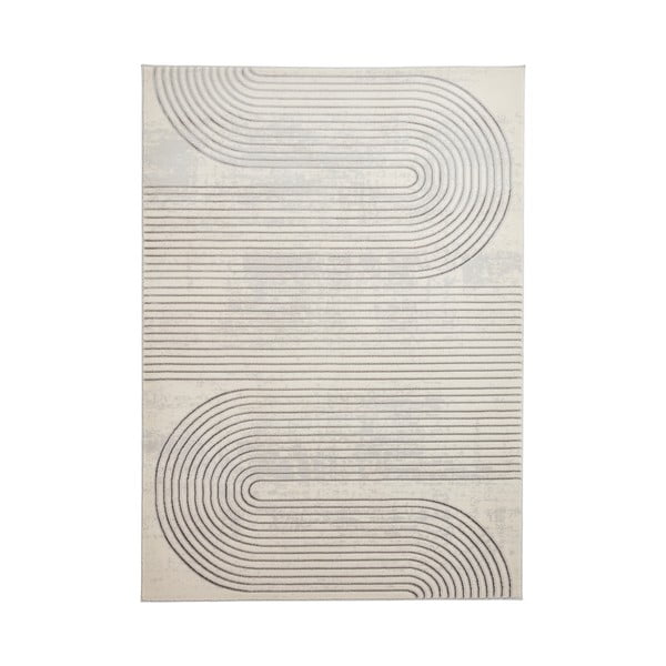Világosszürke-krémszínű szőnyeg 80x150 cm Apollo – Think Rugs